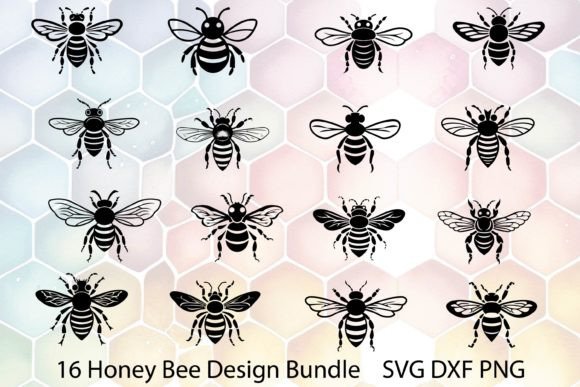 Download Bee Bundle SVG. Bee SVG.Bee Clipart. - Bee bundle Collection