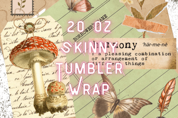 Download Vintage Aesthetic Skinny Tumbler - Vintage aesthetic Collection