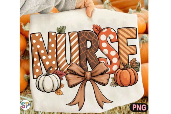 Download Fall Nurse Autumn Coquette Pumpkin Vibes - Vibes Collection