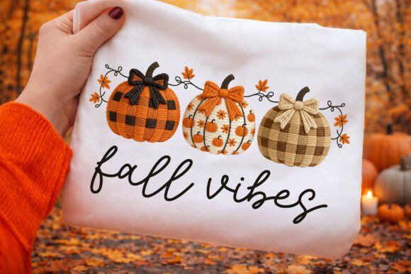 Download Faux Yarn Fall Vibes Pumpkin Png - Vibes Collection