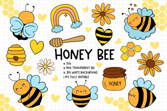 Download Honey Bee Bundle - Bee bundle Collection