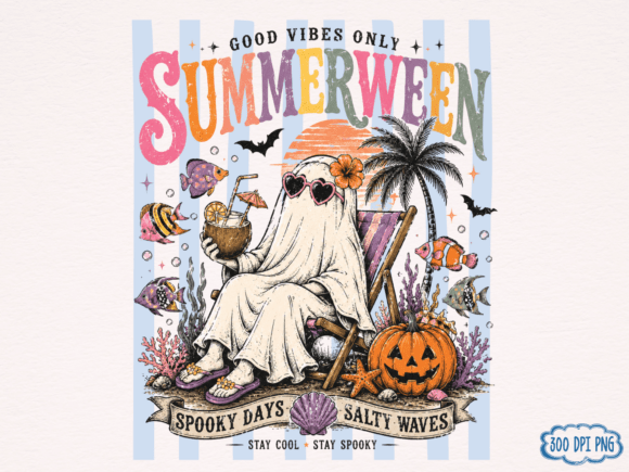 Download Summerween Good Vibes Only PNG - Vibes Collection