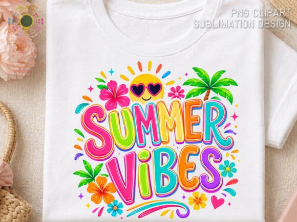 Download Summer Vibes PNG, Retro Tropical Summer - Vibes Collection